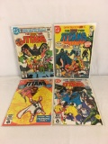 Lot of 4 Collector Vintage DC, Comics The New Teen Titans Comic Books No.1.2.3.4.