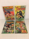 Lot of 4 Collector Vintage DC, Comics Tarzan Comic Books No.252.253.254.255.