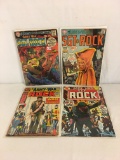 Lot of 4 Collector Vintage DC, Comics Our Army At War SGT. Rock Comic Books #200.211.243.262.