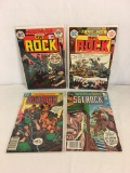 Lot of 4 Collector Vintage DC, Comics Our Army At War SGT. Rock Comic Books #267.278.355.379.