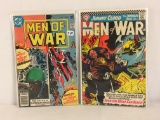 Lot of 2 Collector Vintage DC, Comics Men of War Comic Books No.2.117.