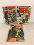 Lot of 3 Collector Vintage DC, Comics The losers, Spangled War, Creature Commandos #110.145.161.