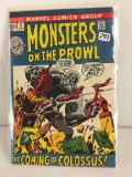 Collector Vintage Marvel Comics Monsters On The Prowl Comic Book No.17