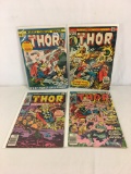 Lot of 4 Collector Vintage Marvel Comics The Mighty Thor Comic Books No.193.216.253.254.