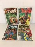 Lot of 4 Collector Vintage Marvel Comics The Mighty Thor Comic Books No.298.340.370.374.