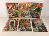 Lot of 6 Collector Vintage Marvel Comics The Incredible Hulk Comic Books #155.185.244.245.256.281.