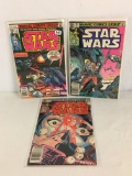 Lot of 3 Collector Vintage Marvel Comics Star Wars Comic Books No.6.66.75.