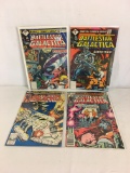 Lot of 4 Collector Vintage Marvel Comics Battlestar Galactica Comic Books No.2.3.13.14.