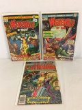 Lot of 3 Collector Vintage Marvel Comics Werewolf By Night Comic Books No.8.19.21.