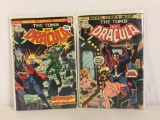 Lot of 2 Collector Vintage Marvel Comics The TOMB Of Dracula Comic Books No.22.24.