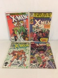 Lot of 4 Collector Vintage Marvel Comics X-Men Comic Books No.6.10.11.14.