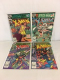 Lot of 4 Collector Vintage Marvel Comics The Uncanny X-Men Comic Books No.151.152.154.155.