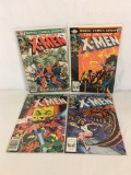 Lot of 4 Collector Vintage Marvel Comics The Uncanny X-Men Comic Books No.156.159.161.163.