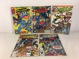 Lot of 5 Collector Vintage Marvel The Amazing Spider-man Comic Books No.351.353.354.356.359.