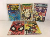 Lot of 5 Collector Vintage Marvel Team-Up Spider-man Comic Books No.106.109.114.140.148.