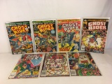 Lot of 7 Collector Vintage Marvel Comics Ghost Rider Comic Books No.7.9.10.70.72.73.80.