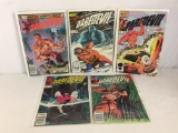 Lot of 5 Colletcor Vintage Marvel Comics Daredevil Comic Books No.191.206.237.256.262.