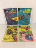 Lot of 4 Collector Vintage Gold Key Comics Beep The Road Runner Comic Books #110.302.605.710.