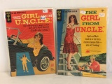 Lot of 2 Collector Vintage Gold Key Comics The Gril From UNLCE Comic Books No.2.3.