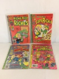 Lot of 4 Collector Vintage Harvey Comics Richie Rich Riches Comic Books No.41.13.17.18.