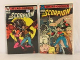 Lot of 2 Collector Vintage Atlas Comics The Scorpion Comic Books No.1.2