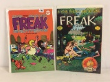 Lot of 2 Collector Vintage RIP Off Fress Comics FREAK Brothers Comic Books - See Pictures