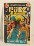 Collector Vintage DC, Comics PREZ 1st Teen president Comic Book No.2