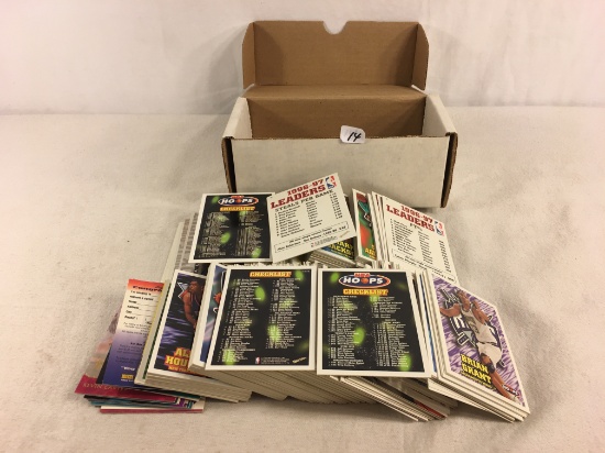 Collector Loose Vintage 1997 NBA Hoops Trading Cards In A Box