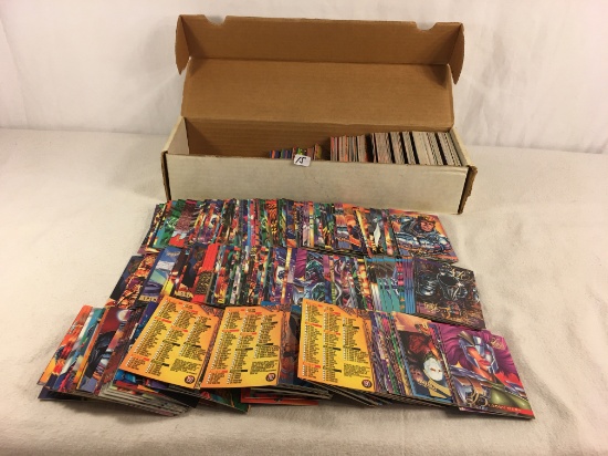 Collector Loose Vintage Flair 1995 Marvel Annual Trading Cards In A Box