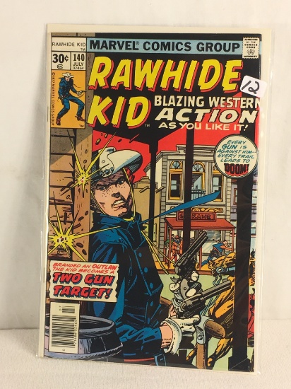 Collector Vintage Marvel Comics Rawhide Kid Blazing Western  Comic Book No.140