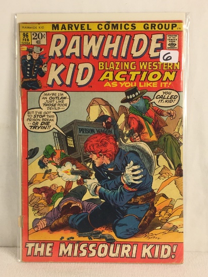 Collector Vintage Marvel Comics Rawhide Kid Comic Book No.96