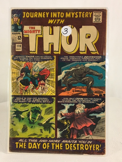 Collector Vintage Marvel Comics Journey into mystery with the mighty Thor Comic Book #119