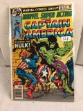 Collector Vintage Marvel Super Atcion Starring Captain America Comic Book No.12