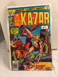 Collector Vintage Marvel Comics Lord Of The Hidden Jungle Ka-Zar Comic Book No.20