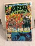 Collector Vintage Marvel Comics Kazar The Savage Comic Book No.7