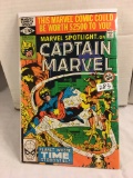 Collector Vintage Marvel Spotlight on Captain Marvel  Comic Book No.8