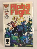 Collector Vintage Marvel Comics Alpha Flight Comic Book No.34