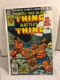 Collector Vintage Marvel Two-In-One  The Thing and Battles The Thing Comic Book No.50