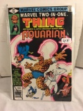 Collector Vintage Marvel Two-In-One  The Thing and Aquarian Comic Book No.58