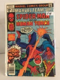 Collector Vintage Marvel Team-Up Featuring Spider-man & The Human Torch Comic Book No.61