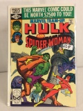 Collector Vintage Marvel Team-Up Featuring Hulk and Spider-woman Comic Book No.97