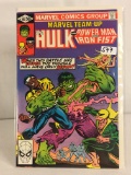 Collector Vintage Marvel Team-Up Featuring Spider-man & The Hulk & Power man Iron Fist #105