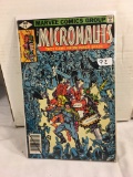 Collector Vintage Marvel Comics The Micronauts Comic Book No.9