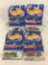 Lot of 4 Pcs Collector NIP Hotwheels Assorted Designs  1/64 Scale Die Cast And Plastic Parts