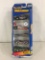 Collector New Hot wheels Mattel Gift Pack World Racers 1/64 Scale DieCast Metal Cars