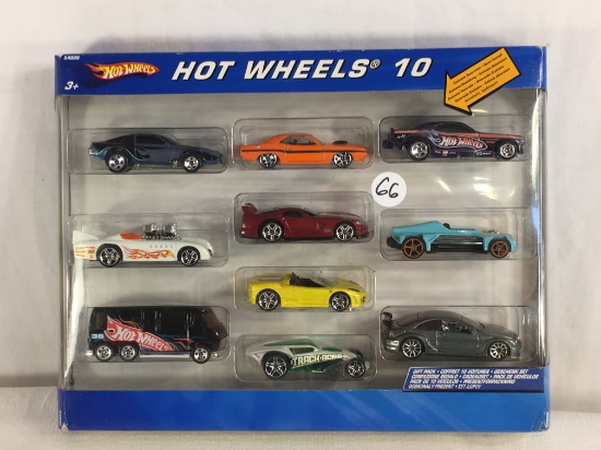 Collector New Hot wheels 10 Car Gift Pack 1/64 Scale DieCast metal Cars