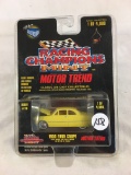 NIP Racing Champions Mint Motor Trend 1950 Ford Coupe #16 1:64 Sc Die Cast Emblem