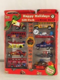 Collector New matchbox  happy Holidays Gift Pack with Bonus Watch Gift Set
