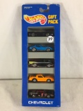 Collector New Hot wheels Mattel Gift Pack Chevrolet 1/64 Scale DieCast Metal Cars