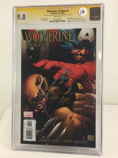 Collector CGC Universal Grade 9.8 Wolverine : origin #4 Marvel Comics 9/06